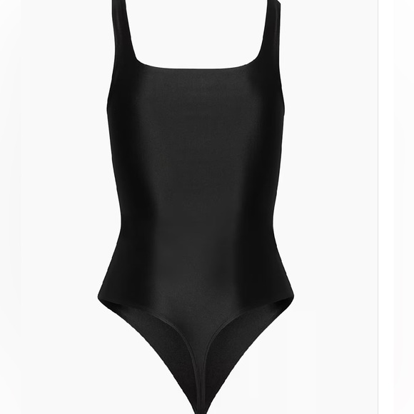 Aritzia Babaton Satinette Squareneck Bodysuit - Picture 2 of 7